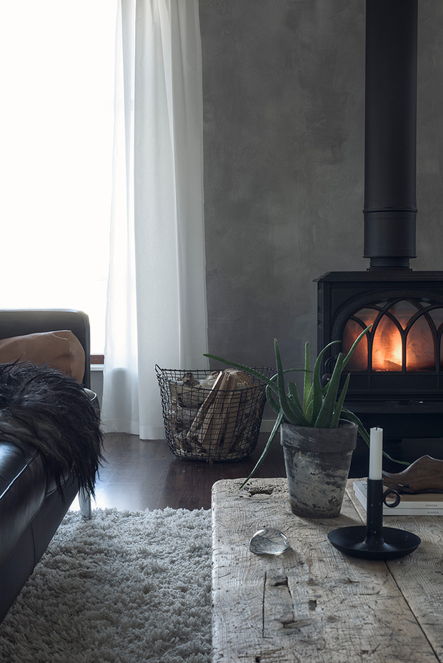 Måla vägg med kalkfärg