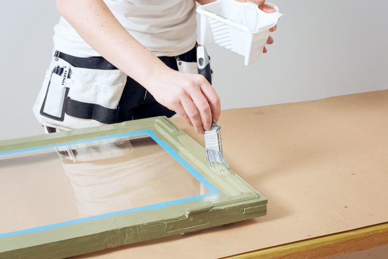 ikkunoiden maalaaminen