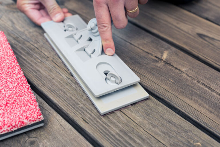 Byt dyna på altanverktyget innan du oljar altanen