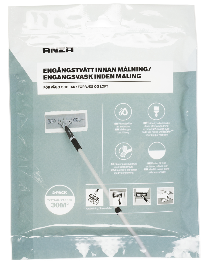 Kertakäyttöiset seinä- ja kattopesurit