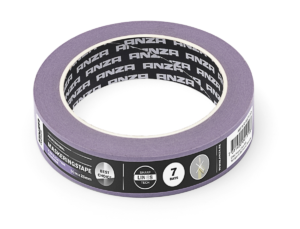 Platina maalarinteippi tapetti 50 m x 25 mm