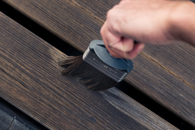 Puuöljyharja kannen öljyämiseen