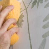 Sieni tapetin kostuttamiseen